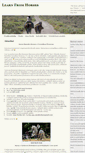 Mobile Screenshot of learnfromhorses.eu